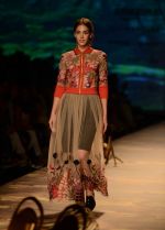 Model walk the ramp for Varun Bahl Show at AIFW Day 1 on 16th March 2016
